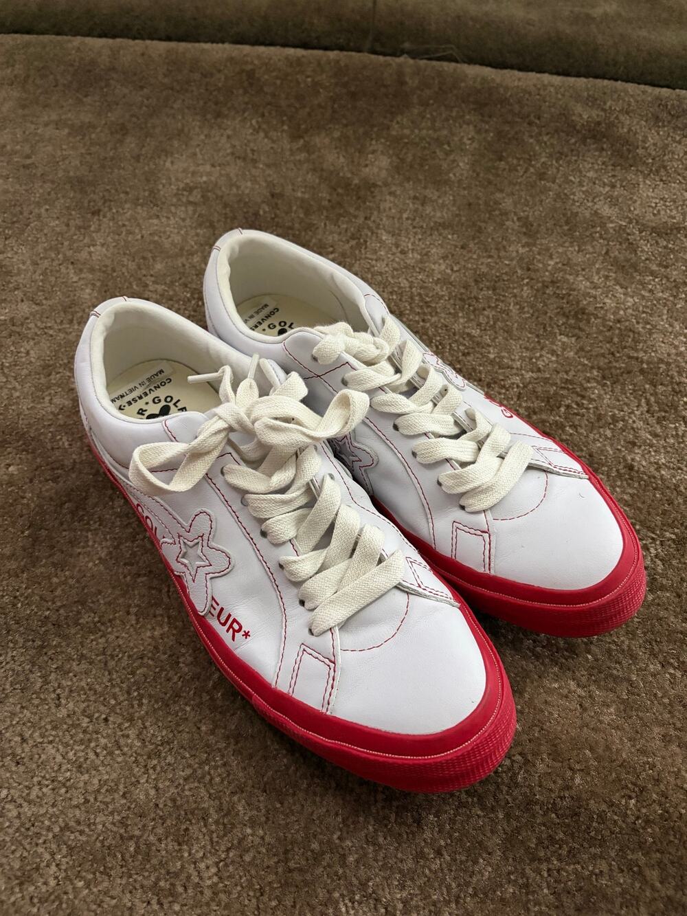 Golf Le Fleur x Converse One Star Ox Racing Red (Size 9.5)